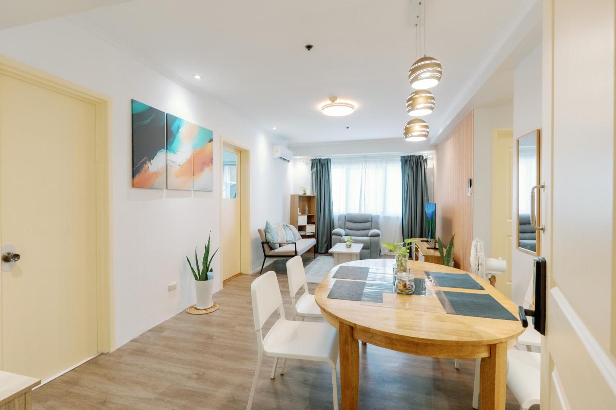 טאגיג Cozy 2-Bedroom At South Of Market Soma Bgc Near Sm Aura, Market! Market! & Bonifacio High Street מראה חיצוני תמונה